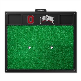 Ohio State Golf Hitting Mat 20" x 17"