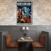 George The Supreme Master Vintage Magic Unframed Print Wall Art