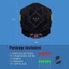 Professional Electronic Dartboard Set with LCD Display - Color: Black
