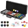 14 Gram Texas Holdem Poker Chip Set - Color: Black