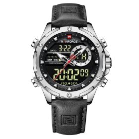 Men's Watch Belt Luminous Hands Waterproof (Color: Color5)
