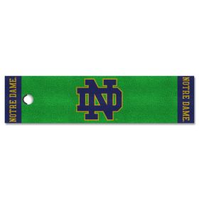 Notre Dame Putting Green Runner 18"x72" (SKU: 22927)